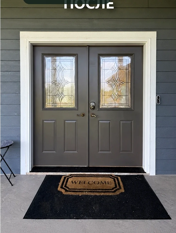 Door after painting