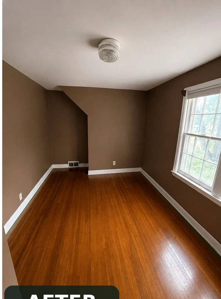 Room after painting