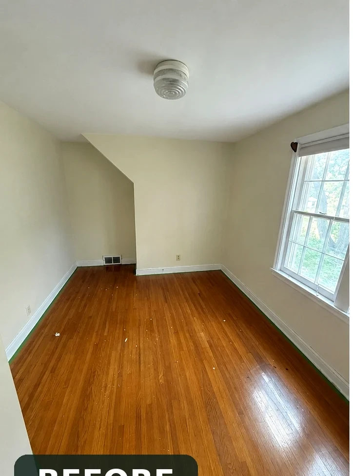 Room before painting